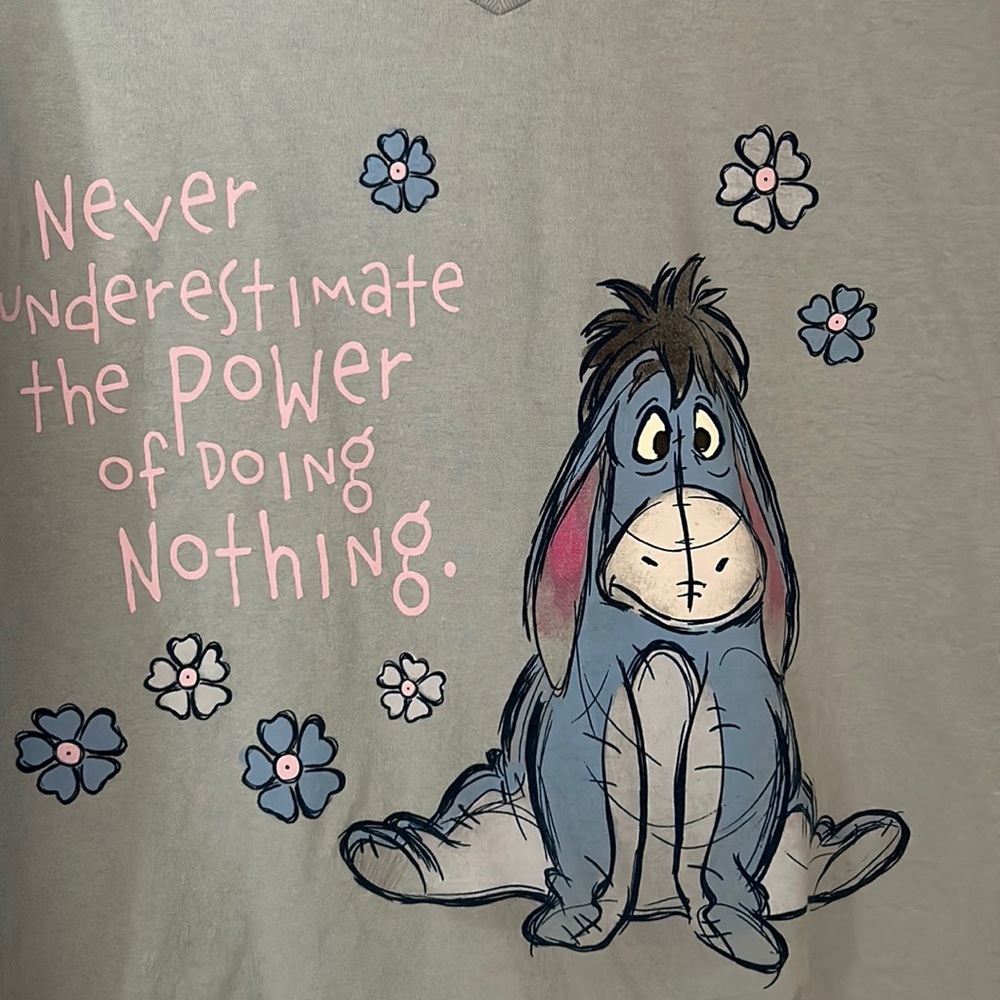 Disney Eeyore tshirt, 100% cotton